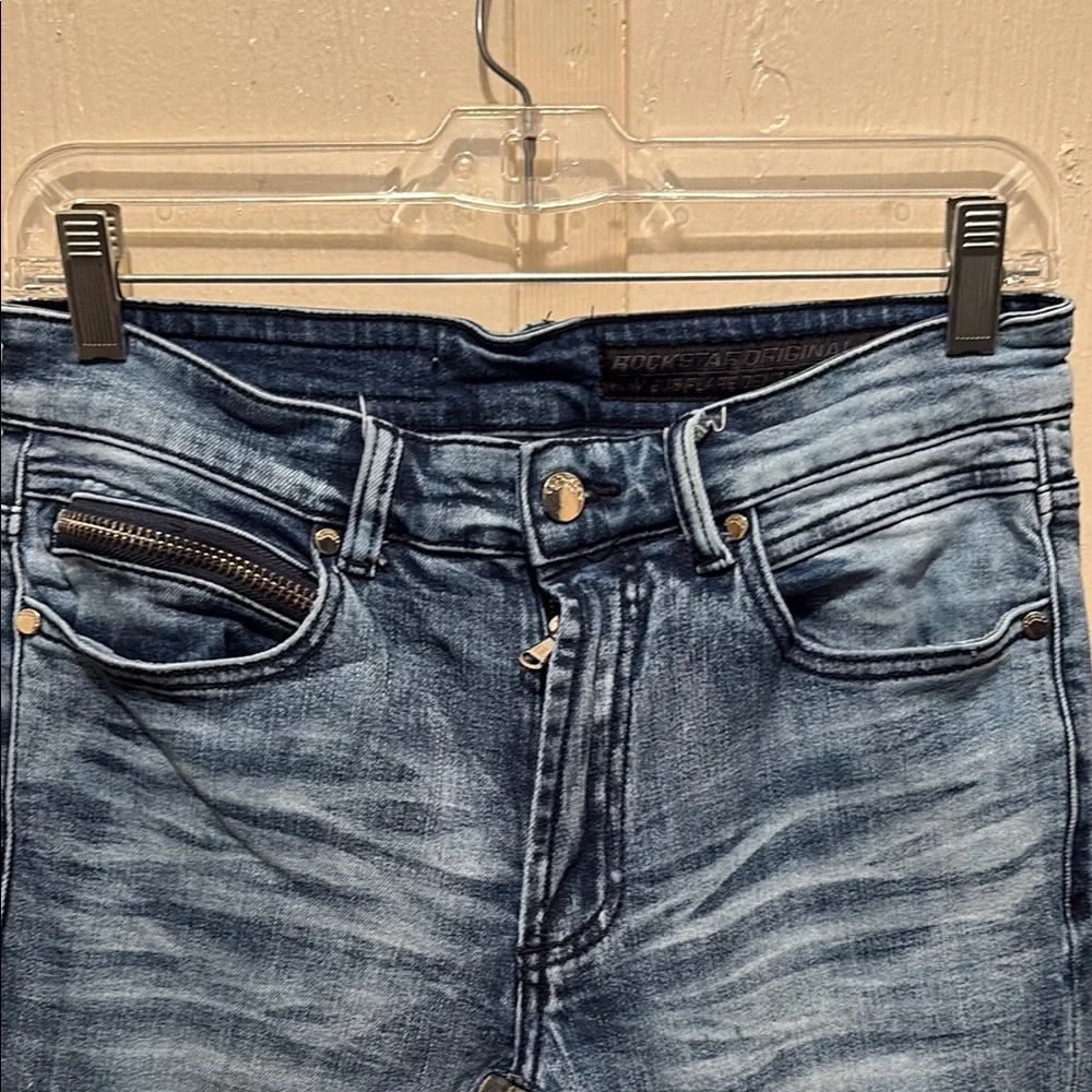 Rockstar Men's Blue Jeans size 30 - Picture 7 of 13